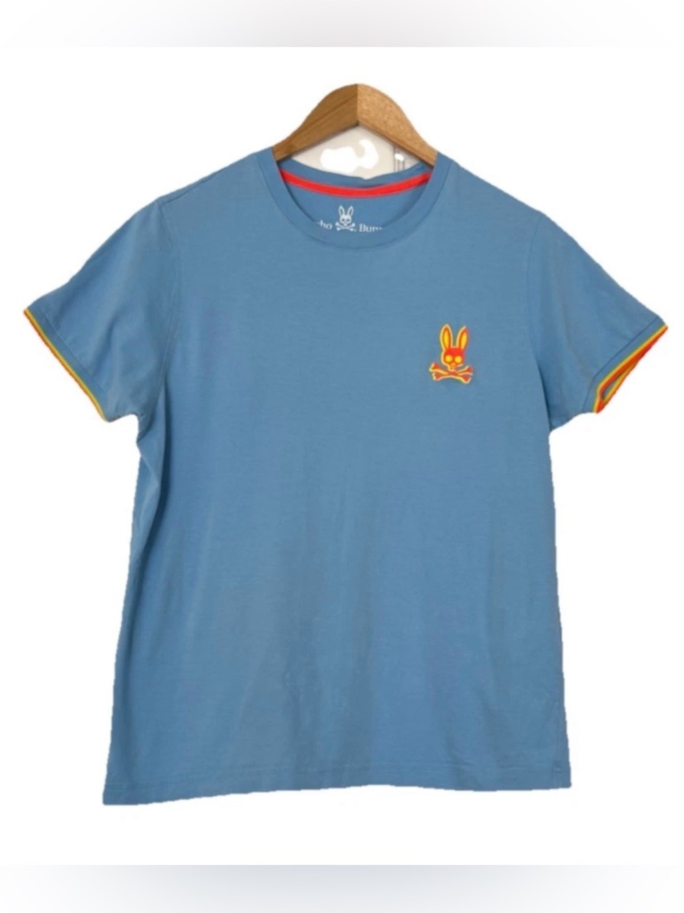 Kids Psycho Bunny Bennett Short Sleeve Tee (Glacier Blue) Sz: 3